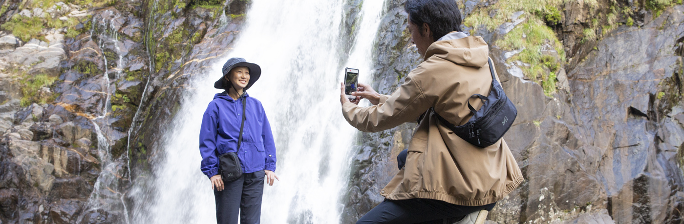 ミレーのEXPシリーズで快適な旅を